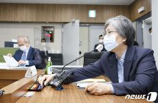 [국김] 영상국감 참석한 정은경 청장