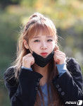 최유정 마스크 살짝 내리니 예쁜 얼굴 뿅