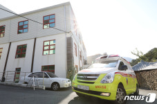 부산 집단감염 해뜨락요양병원 확진자 이송