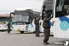 모두 한마음으로, 전세버스 방역