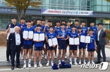 전남교육청, 전국 중고배구대회 두각…순천팔마중 우승