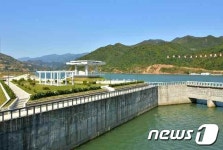 북한, 금야강 2호 발전소 준공…실리가 큰 창조물