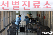 한산한 코로나19 선별진료소