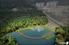 울산 남구, 옥동 상박골못 수변 경관사업 착공