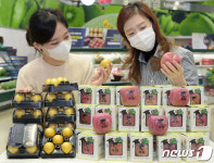 하나로마트, 수험생 위한 합격사과·황금란 선보여