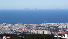 쾌청한 제주...전남 섬까지 한 눈에