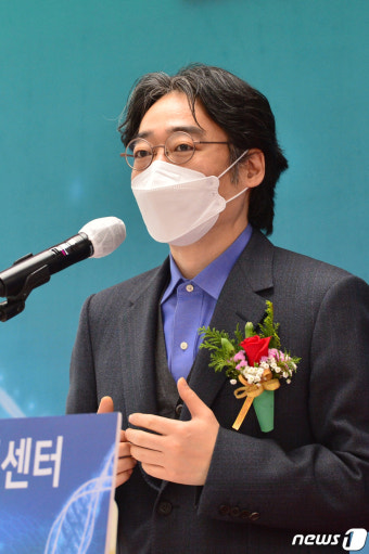 임종윤 한미사이언스 대표이사 '바이오 센터 성장 응원하겠다'
