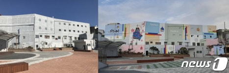 창원시, 부림문화광장 특화벽면 조성…부림시장 활성화 등 기대