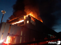 순천시 자원순환센터 화재…재산피해 4억원 추산(종합2보)