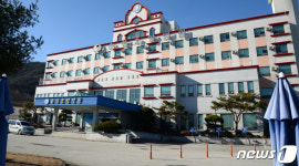 코로나19 확진자 속출하는 순창요양병원