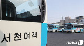 충남 서천 시내버스 11개 노선 단축 운행
