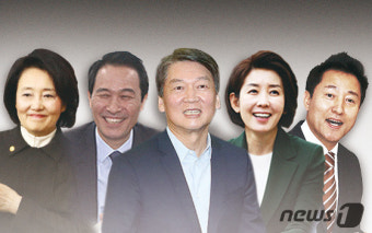 野 후보 '10+α'·단일화 논쟁 중인데…'2파전' 굳어지는 與