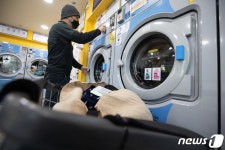 한파에 아파트 세탁 대란