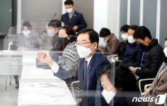 문인 광주 북구청장, 주민과 간담회