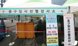 연장운영 논의 중인 임시선별진료소