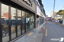 손님 발길 끊어진 포항 중앙상가
