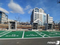 강남구, 밤고개로 공영주차장에 전기차 충전소 설치