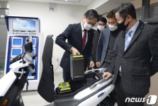 박진규 차관, 이차전지 생산기업인 미섬시스텍 현장방문