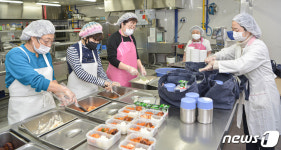 SK㈜C&C, SK바이오팜과 성남시 저소득 어르신 무료 급식 지원