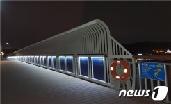극단적 선택 없도록…경인아라뱃길 시천교에 자살예방 시설