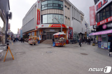한산한 광주 충장로우체국