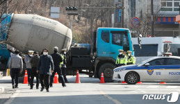 114명 집단감염 남양주 진관산단 통제