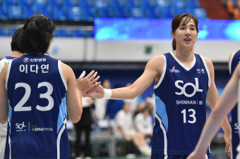 '김단비 더블더블' 신한은행, 삼성생명 79-65 완파