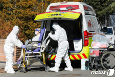 분당 요양병원 코호트 격리, 환자 이송