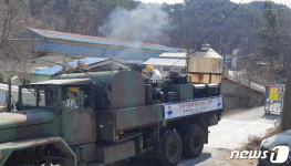 해군 6전단 조류인플루엔자 바이러스 섬멸작전