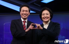 박영선 우상호 후보에게 고맙단 애기를 하고 싶다