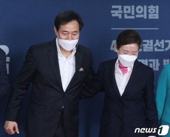오세훈·나경원 '희비'