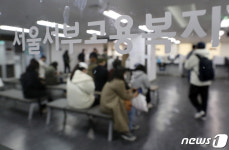 실업급여 신청하는 구직자들로 붐비는 서부고용복지센터