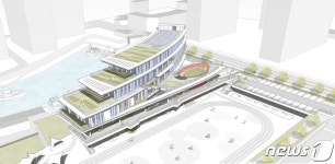 부산 사하구 하단동 복합문화센터 설계공모 당선작 선정