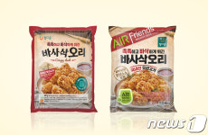 바사삭치킨 열풍 오리로 잇는다 정다운 바사삭오리 출시