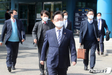 대구지검 상주지청 찾은 박범계 법무부 장관