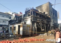 순천 연향동 상가 화재 원인규명 난항…국과수에 의뢰