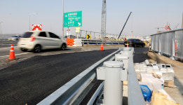 성능개선공사 마친 성산대교 남단