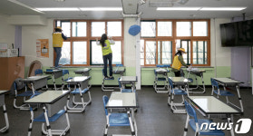 양천구 봄 맞이 학교 청소