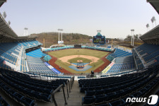 시범경기 취소된 대구삼성라이온즈파크