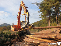 산림청-산림조합중앙회, 4월 한달간 임업기계장비 무상 대여
