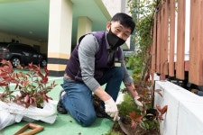 CU, 애월단과 손 잡고 제주서 희망의 나무심기 행사