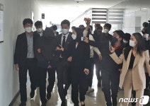 완주삼봉지구 투기 의혹 LH직원 영장심사 출석…묵묵부답