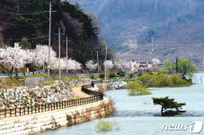 충북 보은 삼년산성‧증평 삼기저수지 등잔길 봄 안심관광지 선정