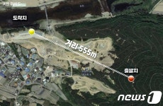군위군, 위천수변 테마파크에 550m 길이 짚라인 설치