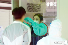 진단검사 받는 담양군민