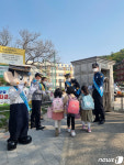 포항북부경찰, 등굣길 5030 교통안전 캠페인 실시
