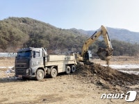 괴산군, 11억원 들여 여름철 재해 예방대비 하천준설