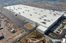 광주글로벌모터스 완성차 공장 항공사진