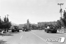 1980년 5월27일 전남도청 앞 광장