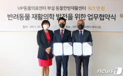 동물재활치료 보조기 개발 VIP동물한방재활센터-워크앤런 맞손